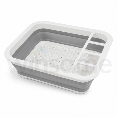 Collapsible dish drainer - collapsible,