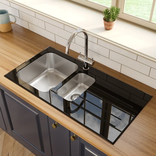 Bowl kitchen sink - kitchen,
