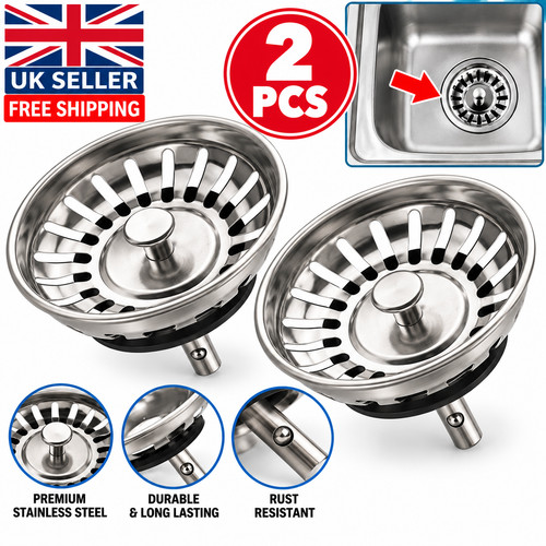 Stainless steel replacement - 2x,