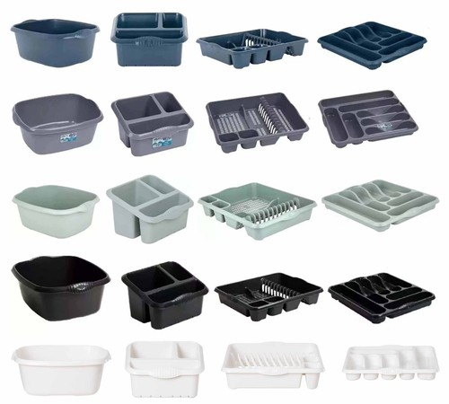 Set plastic large dish - of, 4