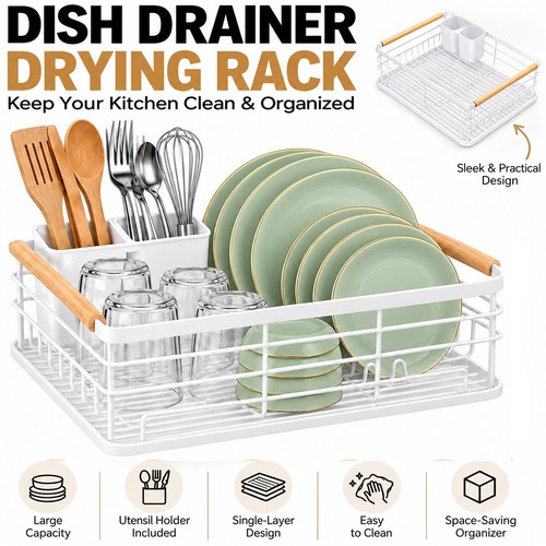 Kitchen dish drainer rack - kitchen, 1
