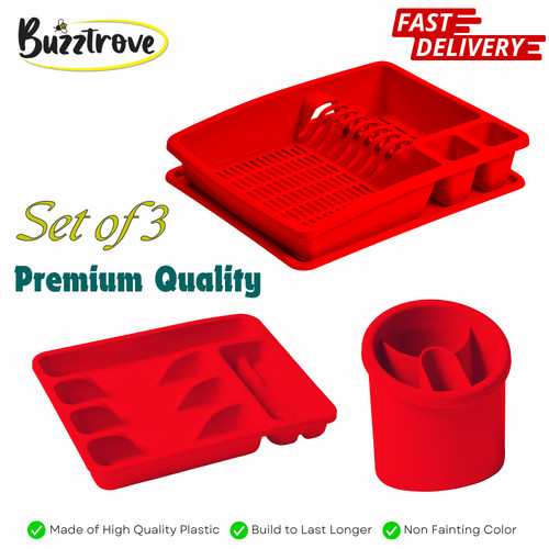 Plastic dish drainer - dish,
