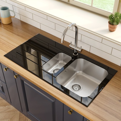 Bowl kitchen sink with - bowl,