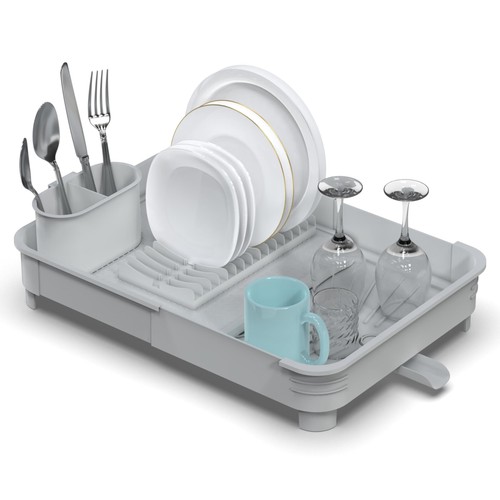 Extendable dish drainer rack - extendable,