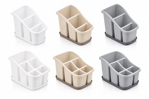 Kitchen cutlery holder drainer - holder,