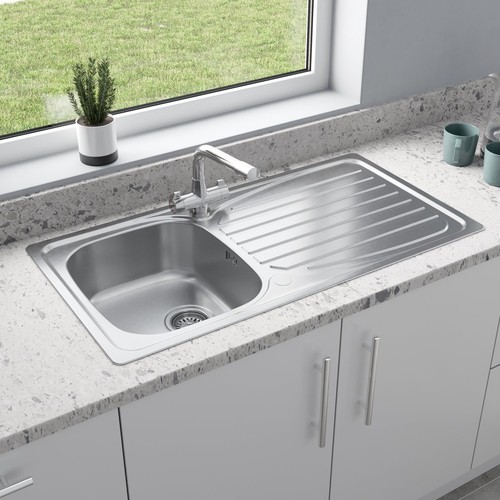 Stainless steel inset - inset, kitchen