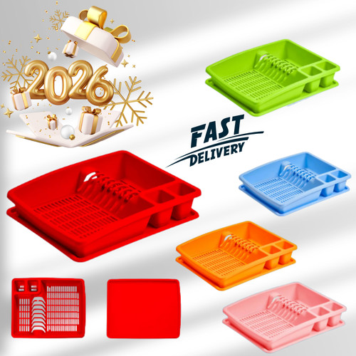Kitchen dish drainer - rack, with