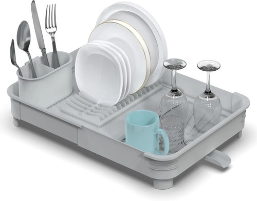 Extendable dish drainer rack - extendable,