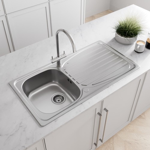 Stainless steel inset - inset, kitchen