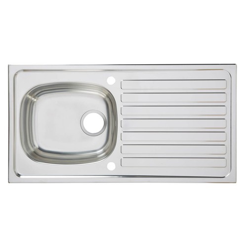 Kitchen sink bowl - 1, polished